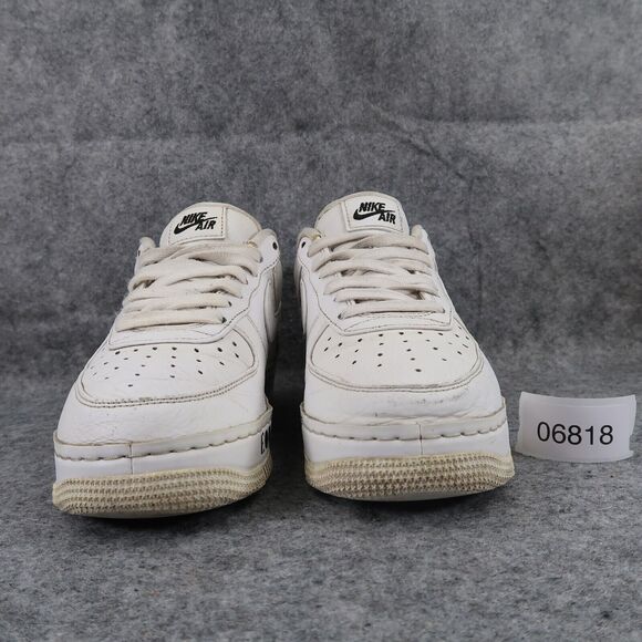 Nike Shoes Mens 6.5 Sneaker Air Force 1 Low Equality Lifestyle Leather AF1 White - Picture 4 of 16